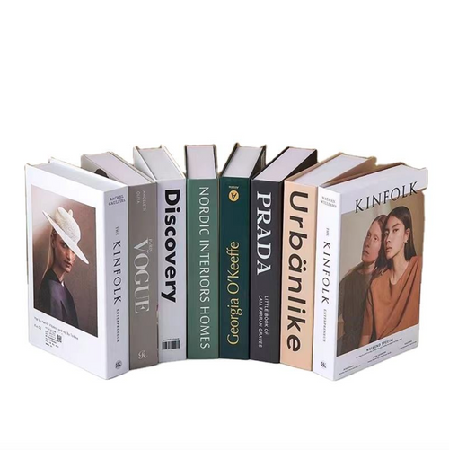 Elegant Decorative Display Books – Modern Luxury Home Décor
