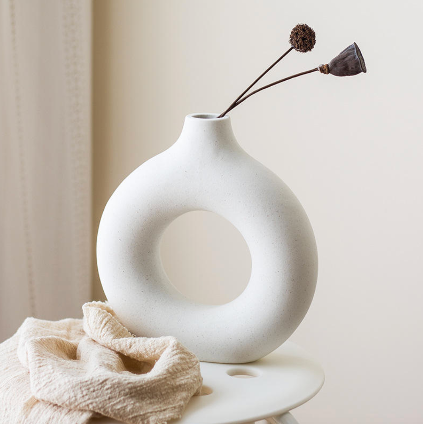 Luxury Round Ring Donut Ornament