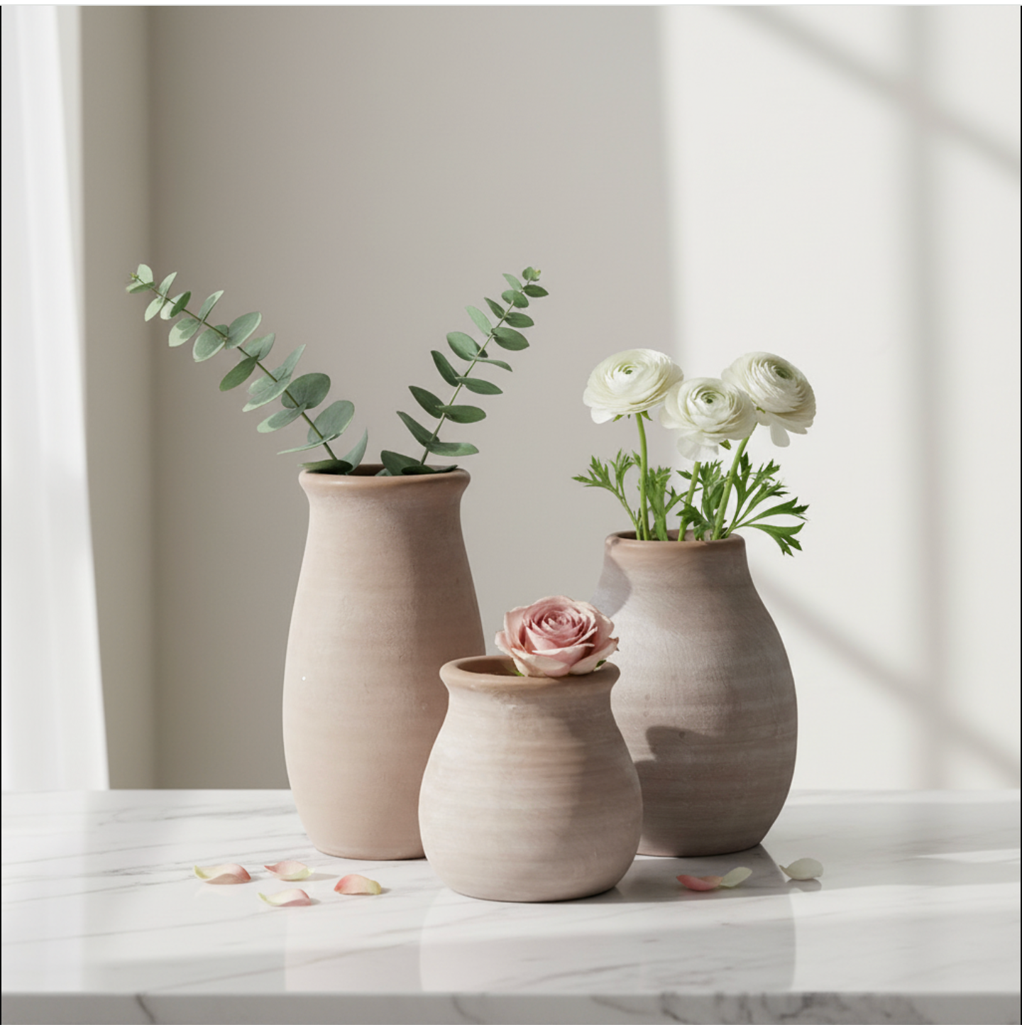 Vintage Farmhouse Porcelain Vase