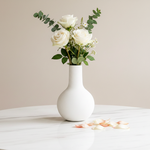 Handmade Porcelain Accent Vase